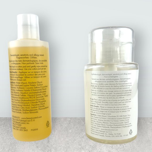 Beauticontrol: Eye Makeup Remover 4 oz. & Micellar Cleansing Water 4.4 oz. - Picture 3 of 5